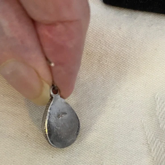 Elegant Moonstone 925 SS Teardrop Jewelry Set - Picture 6 of 8